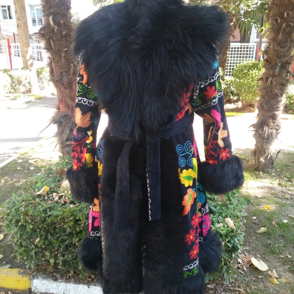 Handmade Jackets & Blazers - Sheepskin Shearling Coat